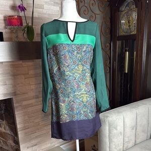 Chic Paisley Tunic Dress